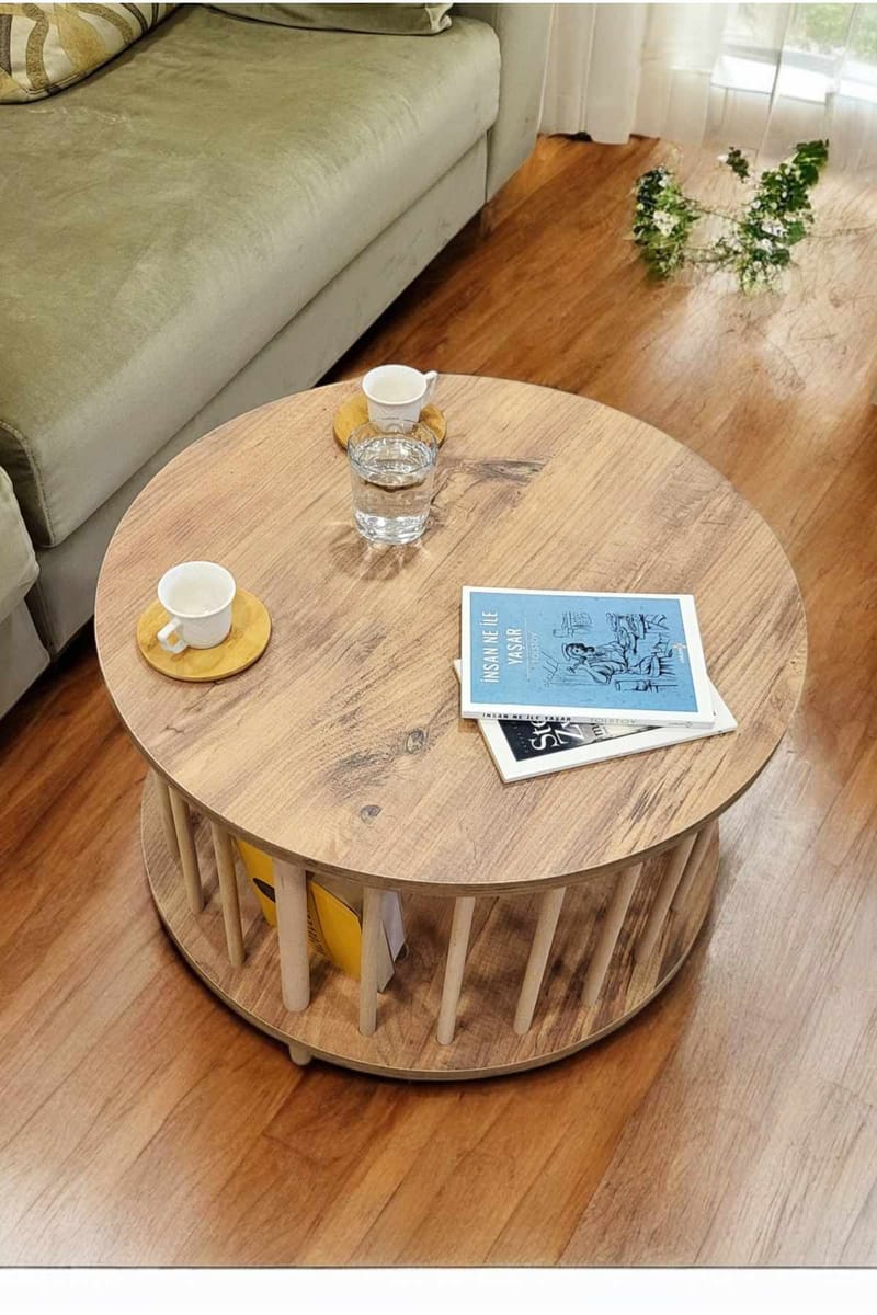 Belvo Soffbord 60x43 cm - Furu - Products - Möbler - Bord & matgrupp - Soffbord