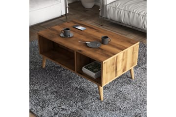 Soffbord Elrasmo Soffbord 90x54x90 cm Brun - Products - Möbler - Bord & matgrupp - Soffbord