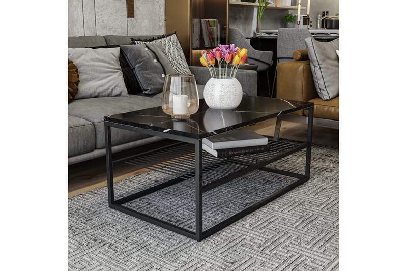 Soffbord Emlak Soffbord 95 cm Svart - Products - Möbler - Bord & matgrupp - Soffbord