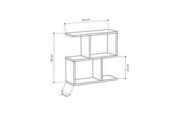 Soffbord Homemania Trä / Svart - Trä / Svart - Products - Möbler - Bord & matgrupp - Soffbord
