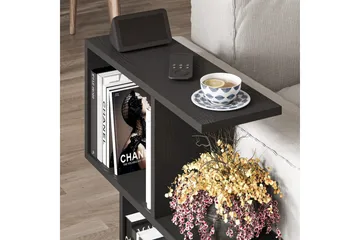 Soffbord Homemania Trä / Svart - Trä / Svart - Products - Möbler - Bord & matgrupp - Soffbord