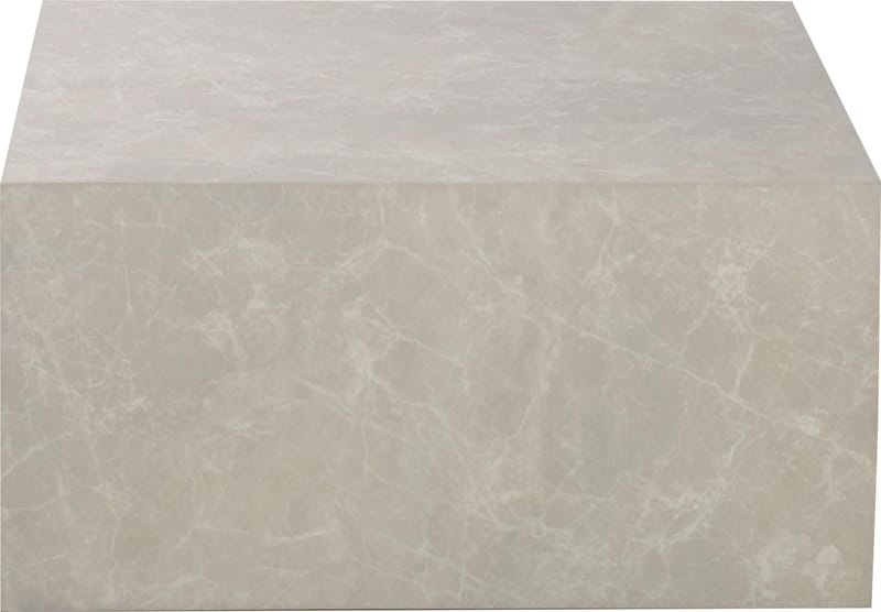 Soffbord Kuben - Beige marmor - Beige marmor - Products - Möbler - Bord & matgrupp - Soffbord