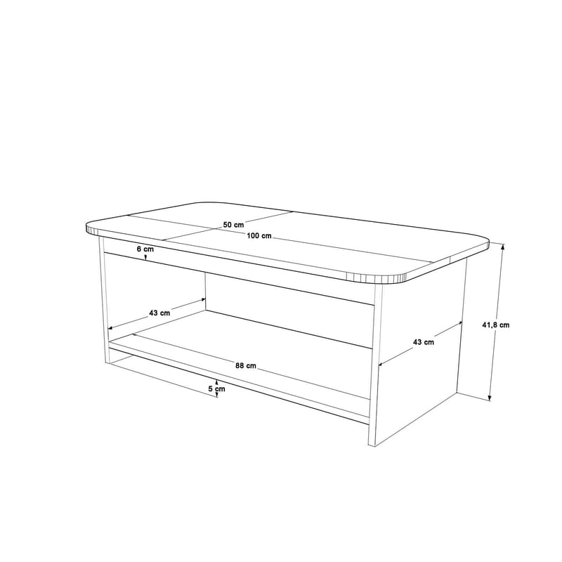 Niven Soffbord 100 cm - Products - Möbler - Bord & matgrupp - Soffbord