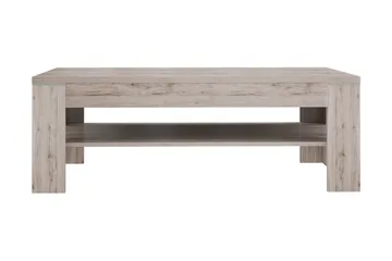 Perkhill Soffbord 120 cm med Förvaring Hylla - Brun/Natur - Products - Möbler - Bord & matgrupp - Soffbord - Soffbord med förvaring