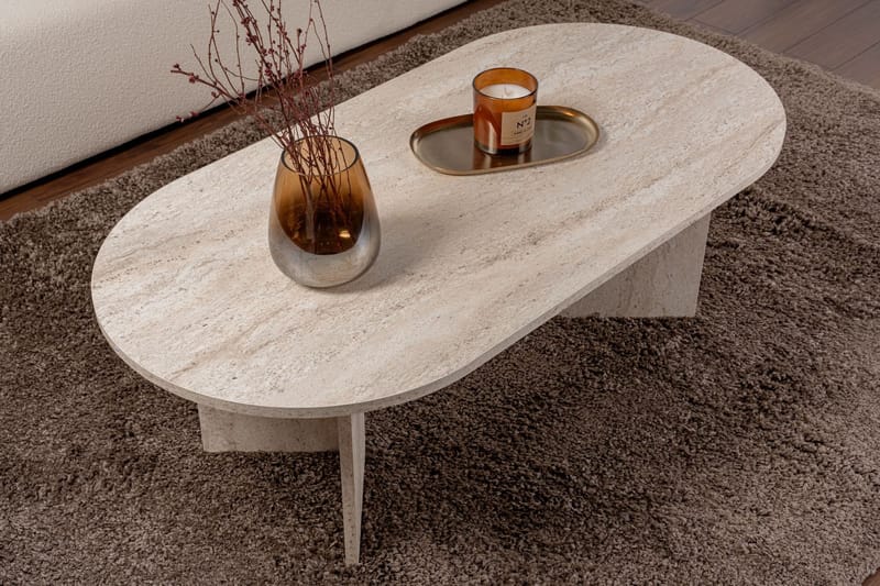 Soffbord Sable 119 x 60 cm - Travertin - Products - Möbler - Bord & matgrupp - Soffbord