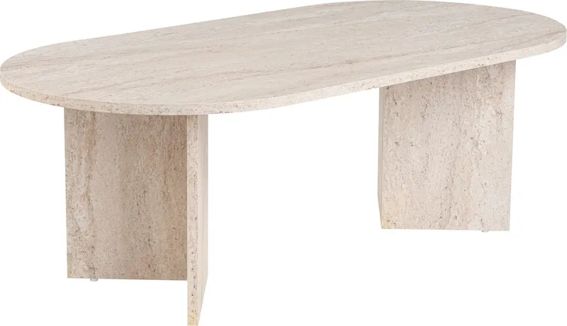 Soffbord Sable 119 x 60 cm, Travertin
