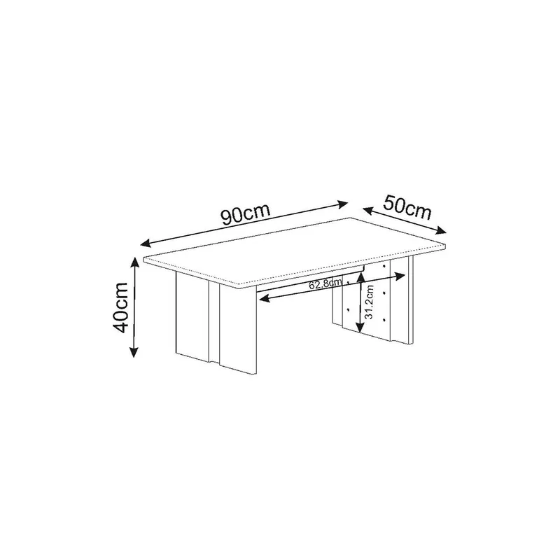 Valto Soffbord 90 cm - Products - Möbler - Bord & matgrupp - Soffbord