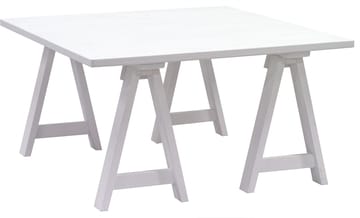 Soffbord Ziro 90 x 90 cm - Vit/Cream - Products - Möbler - Bord & matgrupp - Soffbord