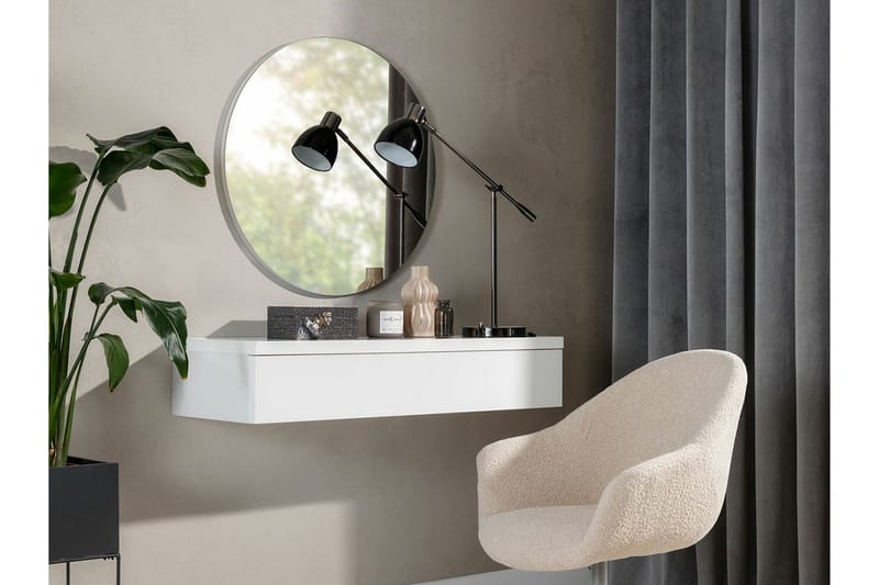 Staffin Sminkbord 100x38 cm - Vit - Products - Möbler - Bord & matgrupp - Sminkbord & toalettbord