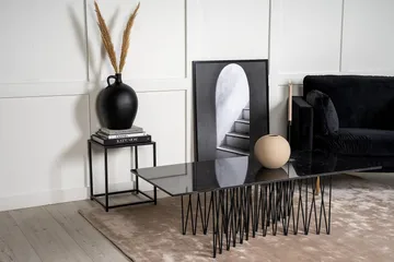 Stone Soffbord 140 cm - Svart - Products - Möbler - Bord & matgrupp - Soffbord