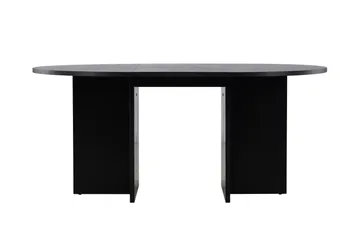 Strada Matbord 120 cm Rektangulär - Svart - Products - Möbler - Bord & matgrupp - Matbord & köksbord