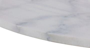 Tarifa matbord Ø110 cm - Vit marmor/svart - Vit marmor/svart - Products - Möbler - Bord & matgrupp - Matbord & köksbord