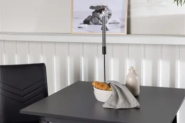 Tempe Matgrupp 80 cm Rektangulär med 2 Lily stolar - Svart - Products - Möbler - Bord & matgrupp - Matgrupp