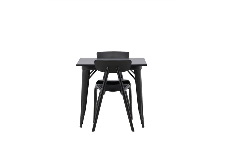 Tempe Matgrupp 80 cm Rektangulär med 2 Ursholmen stolar - Svart - Products - Möbler - Bord & matgrupp - Matgrupp