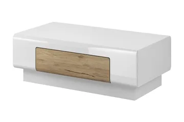 Toreno Soffbord 110 cm - Vit/Natur - Products - Möbler - Bord & matgrupp - Soffbord