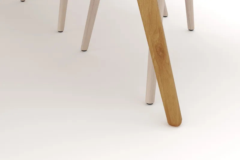 Tyrö Matgrupp med 6 st Tyrö Karmstolar - Oak/Whitewash - Products - Möbler - Bord & matgrupp - Matgrupp