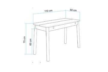Valsot Matbord 110 cm - Ek - Products - Möbler - Bord & matgrupp - Matbord & köksbord