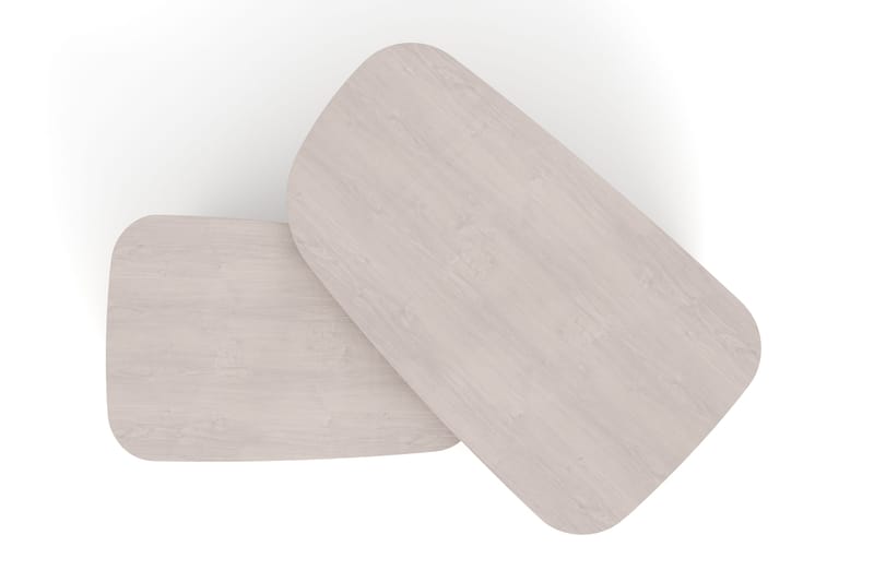 Vento Satsbord Soffbord 120x70 cm + 90x60 cm - Vitlaserad ek - Products - Möbler - Bord & matgrupp - Soffbord