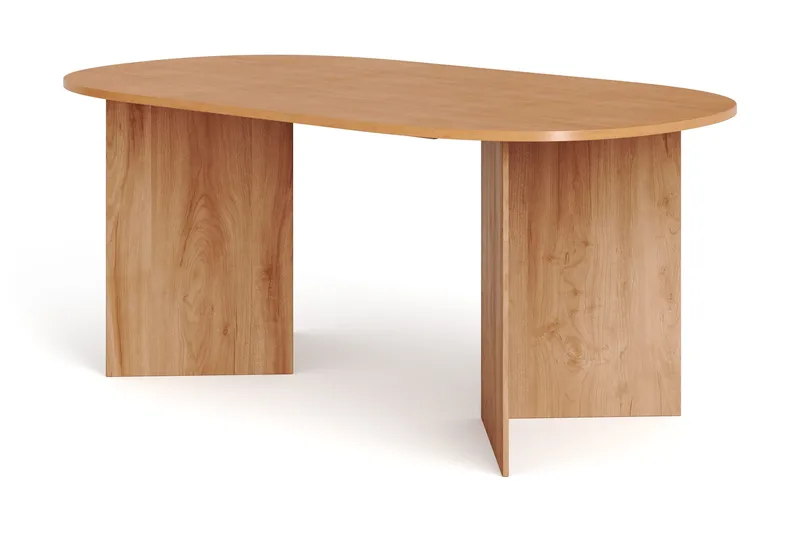 Vera Matbord Oval 180x100 cm Fanér - Ek - Products - Möbler - Bord & matgrupp - Matbord & köksbord