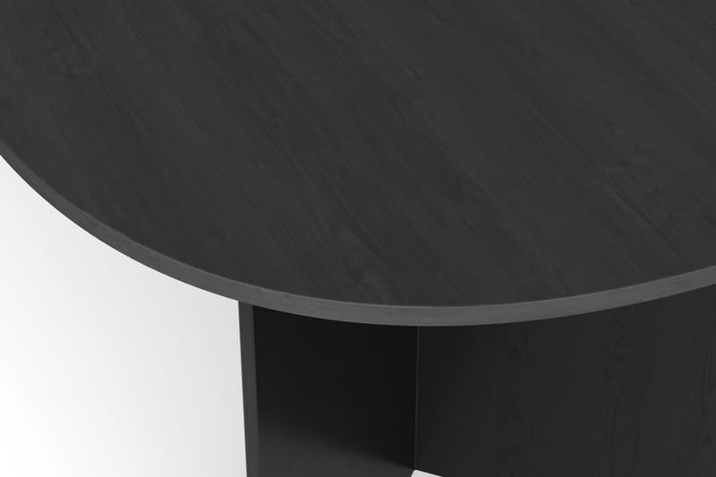 Vera Matbord Oval 220x100 cm Fanér - Svartlaserad ek - Products - Möbler - Bord & matgrupp - Matbord & köksbord