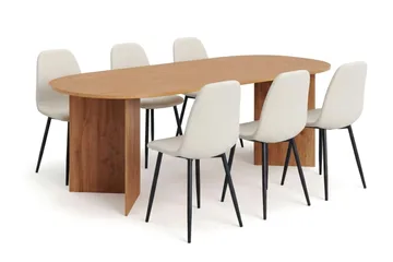 Beige|Svart - Ek
