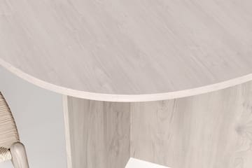 Vera Matgrupp rektangulärt 220 cm Vitlaserad med 6 Dastoori Matstolar - Vitlaserad ek - Products - Möbler - Bord & matgrupp - Matgrupp