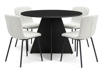 110 cm - Svartlaserad ek