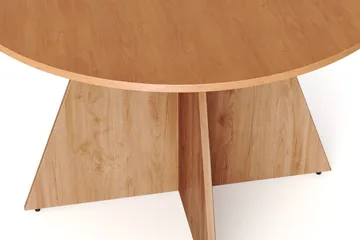 Vera Runt Matbord ø110 cm Fanér - Ek - Products - Möbler - Bord & matgrupp - Matbord & köksbord