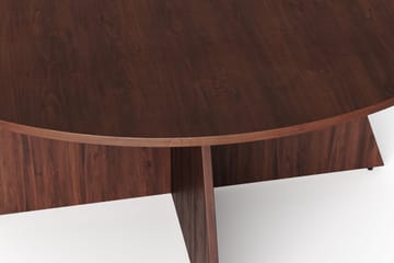 Vera Runt Matbord ø150 cm Fanér - Valnöt - Products - Möbler - Bord & matgrupp - Matbord & köksbord