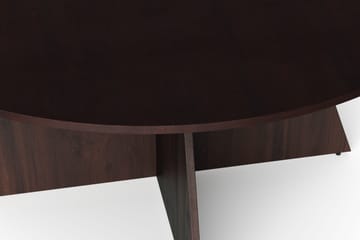 Vera Runt Matbord 150 cm med Trä- och Rökt Ek-utseende - Rökt ek - Products - Möbler - Bord & matgrupp - Matbord & köksbord