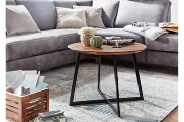 Wilhem Soffbord 60 cm Rund - Natur - Products - Möbler - Bord & matgrupp - Soffbord