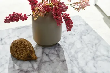 Willowdale Soffbord 60 cm Marmormönster - Vit/Grå - Products - Möbler - Bord & matgrupp - Soffbord