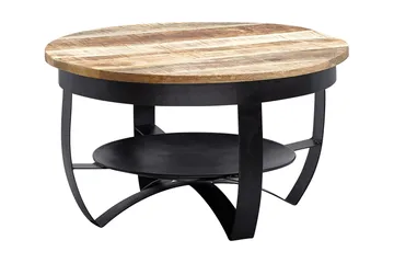 Willowdale Soffbord 60x34 cm med Förvaring Runt - Brun/Svart - Products - Möbler - Bord & matgrupp - Soffbord