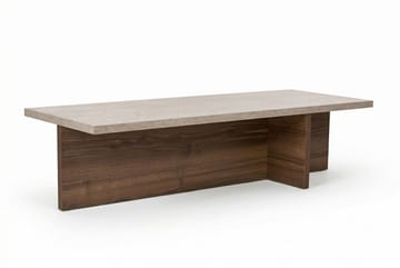 Zephral Soffbord 120x30x45 cm - Travertin, Milano Walnut - Products - Möbler - Bord & matgrupp - Soffbord