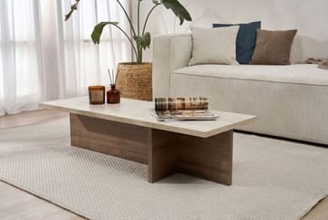 Zephral Soffbord 120x30x45 cm - Travertin, Milano Walnut - Products - Möbler - Bord & matgrupp - Soffbord