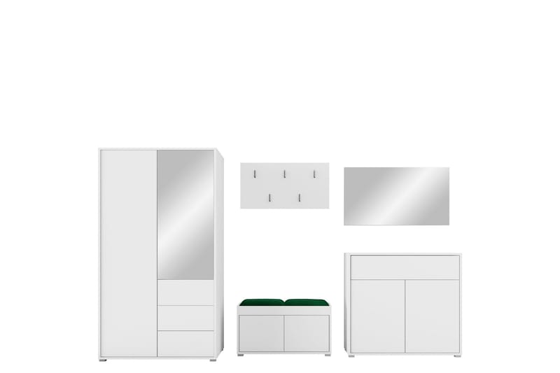 Agawal Hallmöbelset - Products - Möbler - Hallmöbler - Möbelset för hall & entre