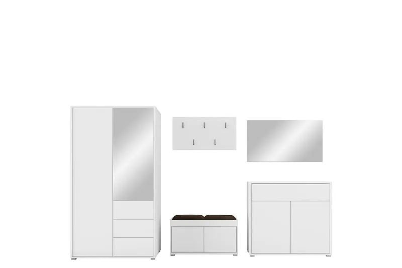 Agawal Hallmöbelset - Products - Möbler - Hallmöbler - Möbelset för hall & entre