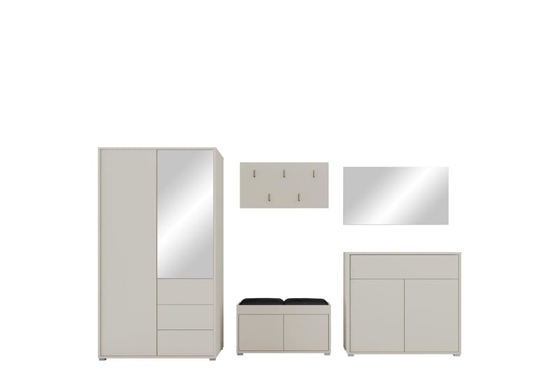 Agawal Hallmöbelset - Products - Möbler - Hallmöbler - Möbelset för hall & entre