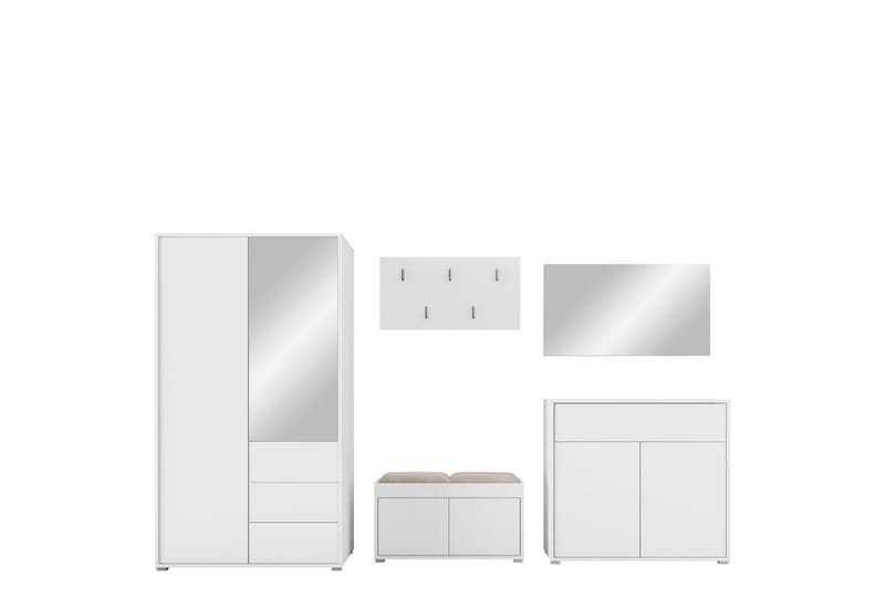 Agawal Hallmöbelset - Products - Möbler - Hallmöbler - Möbelset för hall & entre