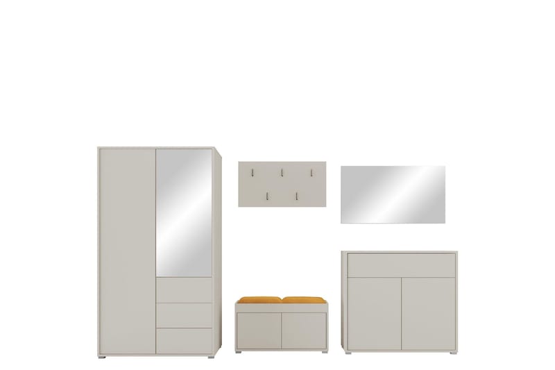 Agawal Hallmöbelset - Products - Möbler - Hallmöbler - Möbelset för hall & entre