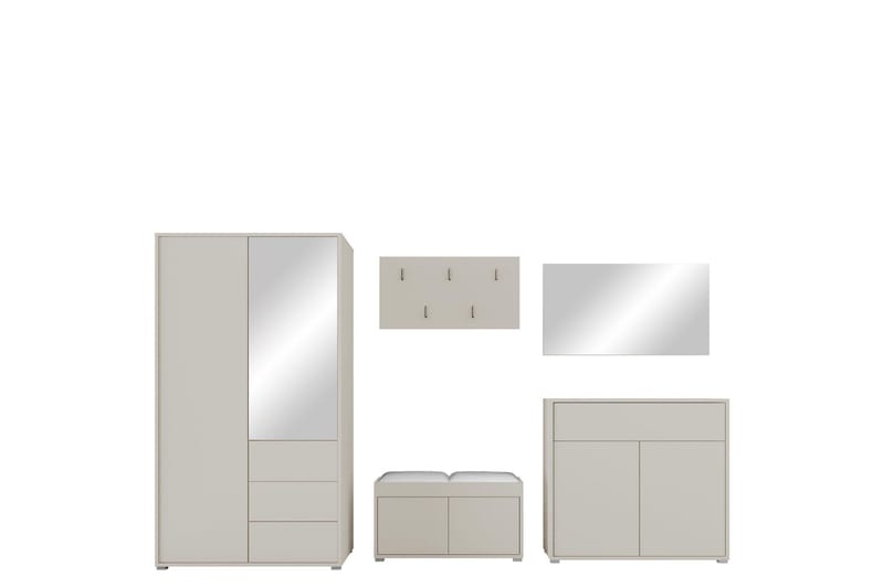 Agawal Hallmöbelset - Products - Möbler - Hallmöbler - Möbelset för hall & entre