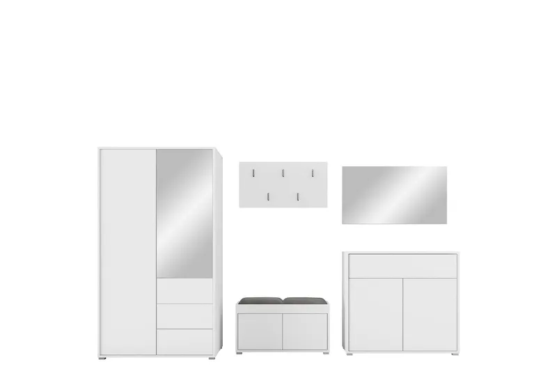 Agawal Hallmöbelset - Products - Möbler - Hallmöbler - Möbelset för hall & entre