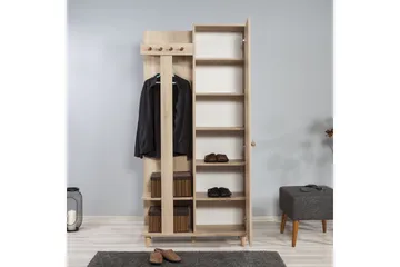 Brokind Klädförvaring 90 cm - Brun - Products - Möbler - Hallmöbler - Möbelset för hall & entre