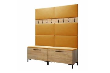 Dunvegan Hallmöbelset 168x46 cm Brown - Products - Möbler - Hallmöbler - Möbelset för hall & entre