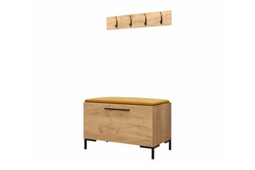 Dunvegan Hallmöbelset 84x44 cm Brown - Products - Möbler - Hallmöbler - Möbelset för hall & entre