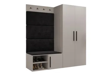 Farosa Hallmöbelset - Beige - Products - Möbler - Hallmöbler - Möbelset för hall & entre