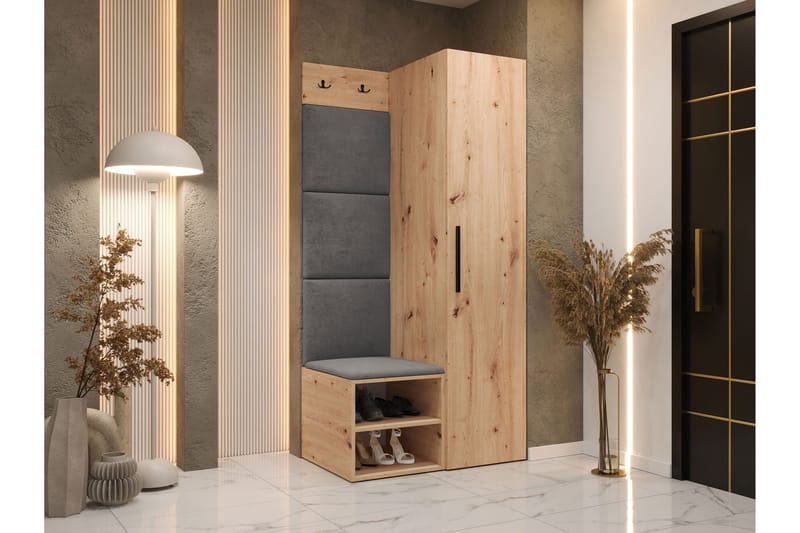 Farosa Hallmöbelset - Beige - Products - Möbler - Hallmöbler - Möbelset för hall & entre