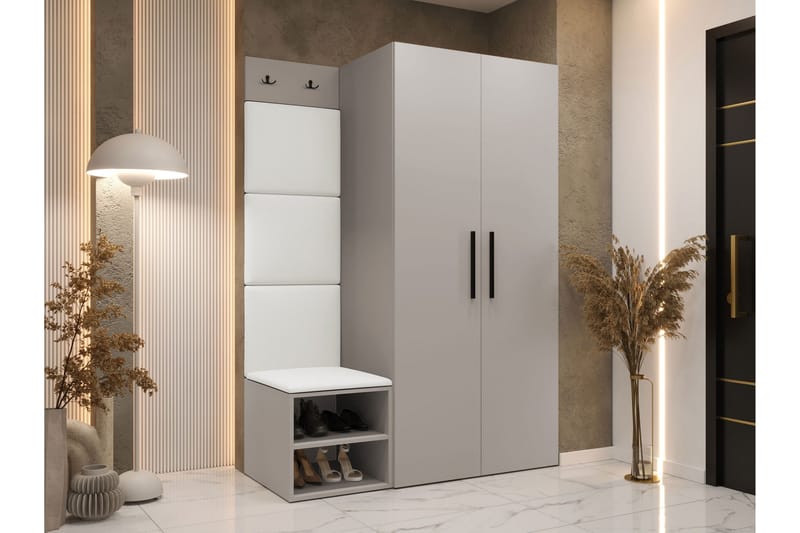 Farosa Hallmöbelset - Beige - Products - Möbler - Hallmöbler - Möbelset för hall & entre