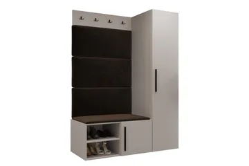 Farosa Hallmöbelset - Beige - Products - Möbler - Hallmöbler - Möbelset för hall & entre