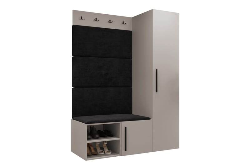 Farosa Hallmöbelset - Beige - Products - Möbler - Hallmöbler - Möbelset för hall & entre